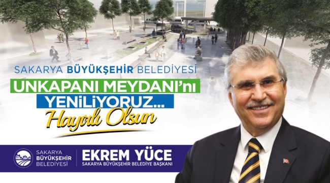 Unkapanı Meydanı'nın temeli atılıyor