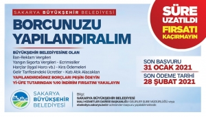 Yapılandırmalarda süre 31 Ocak’a kadar uzatıldı