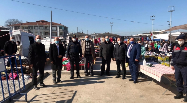 Arifiye'de Korona Virüs Denetimleri...