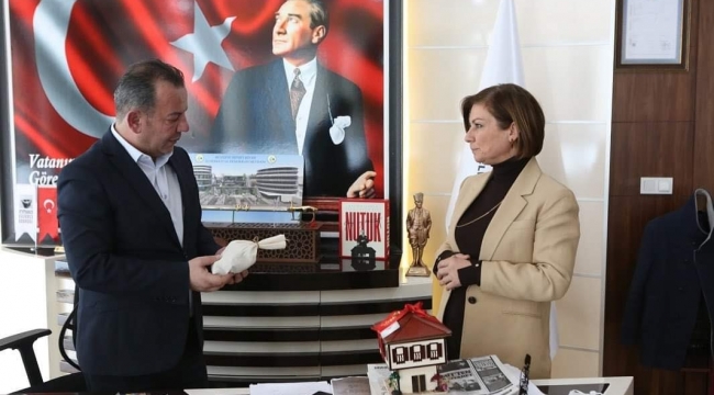 Başkan Köse Bolu Belediye Başkanı Özcan’ı Ziyaret Etti