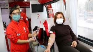 Başkan Köse’den kan bağışı