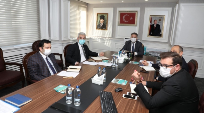 Başkan Palancıoğlu, birim müdürleri 2021 yılını planladı