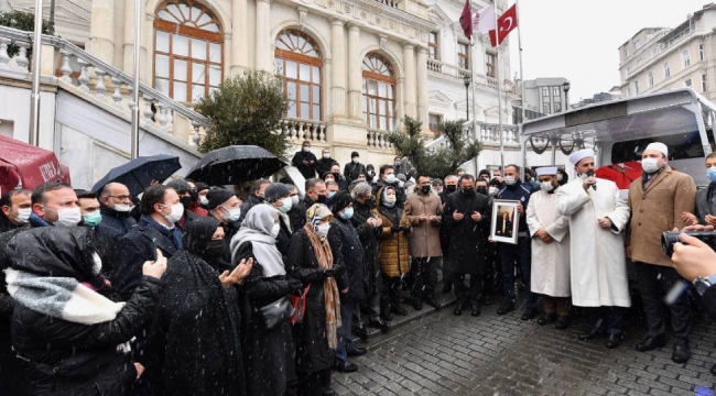 Beyoğlu 'Kadir Abisini' Son Yolculuğuna Uğurladı