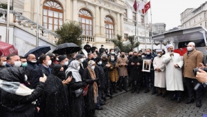 Beyoğlu 'Kadir Abisini' Son Yolculuğuna Uğurladı