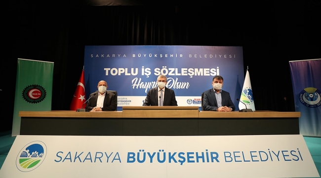 Büyükşehir’de toplu iş sözleşmesi sevinci
