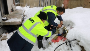 Büyükşehir su sayaçlarına anında müdahale ediyor