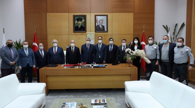 Büyükşehir ve SASKİ güvenlikleri için sözleşme tamam