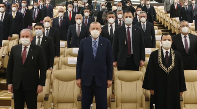Cumhurbaşkanı Erdoğan, Anayasa Mahkemesi üyesi Fidan’ın yemin törenine katıldı