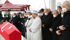 Cumhurbaşkanı Erdoğan, eski İstanbul Büyükşehir Belediye Başkanı Topbaş’ın cenaze törenine katıldı