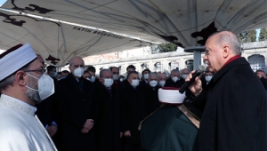 Cumhurbaşkanı Erdoğan, İslam âlimi Muhammet Emin Saraç’ın cenaze törenine katıldı