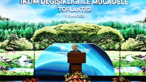 Emine Erdoğan, İklim Değişikliğiyle Mücadele Toplantısı’na katıldı