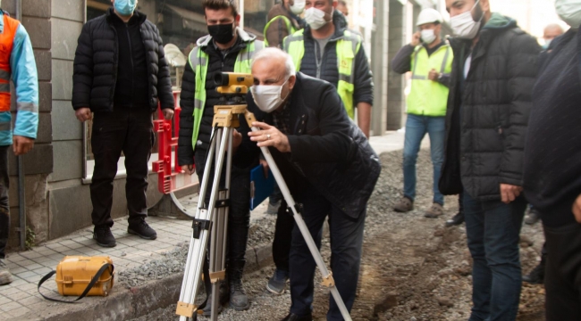 GAZİPAŞA CADDESİ ÇİFT YÖNLÜ OLARAK TRAFİĞE AÇILDI