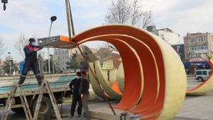 Kabak motifli satış ofisi kuruluyor