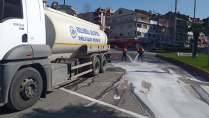 KDZ. EREĞLİ BELEDİYESİ EKİPLERİ HER YERDE..