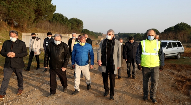 Melen Botanik Vadisi tanıtım törenine hazırlanıyor