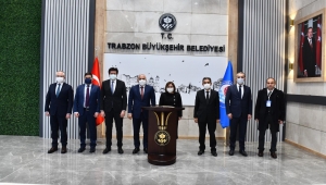 TBB Başkanı Şahin'den, Trabzon Büyükşehir Belediyesine ziyaret 