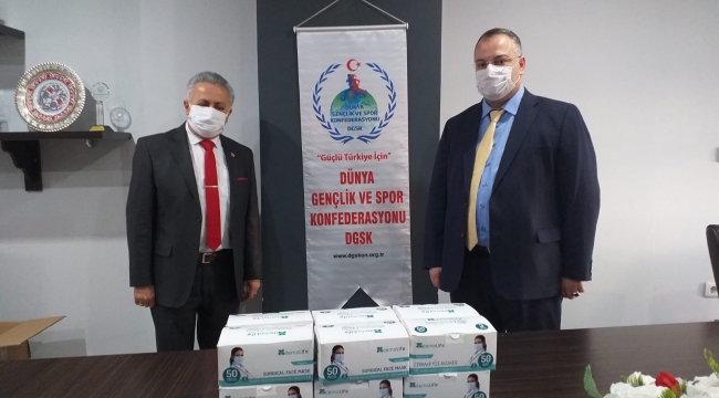 Başkan Baloğlu'ndan Kaymakam Çorumluoğlu'na ziyaret