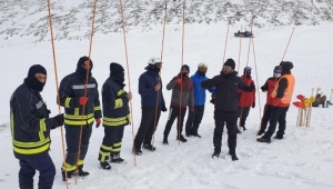 Akdağ'da nefes nefese tatbikat