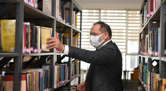 Başkan Demir'den, “29 Mart - 4 Nisan Kütüphane Haftası” mesajı 