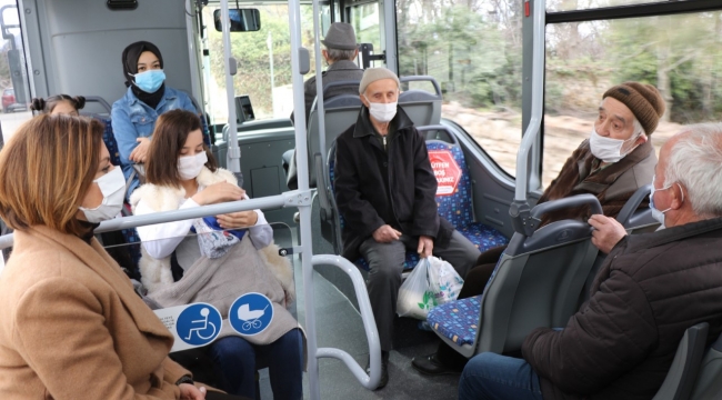 Başkan Köse yeni nesil halk otobüsüyle Karabük’e yolculuk yaptı