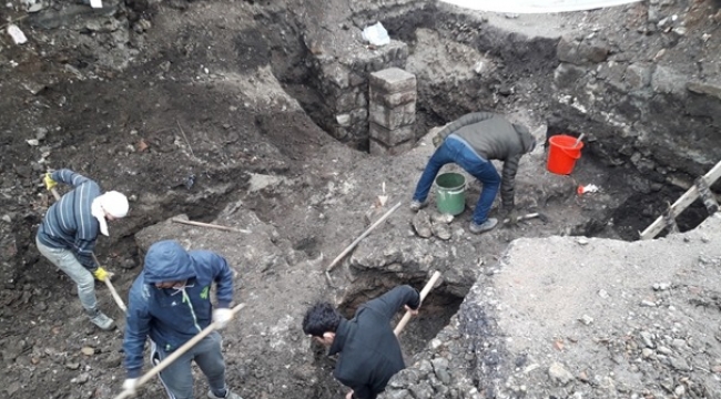Büyükşehir Belediyesi,tarihi dokuyu ortaya çıkardı