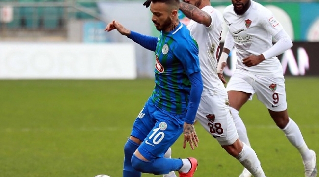 Çaykur Rizespor: 1 - Atakaş Hatayspor: 0