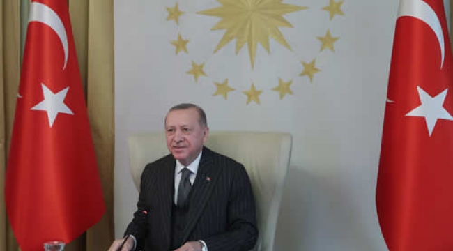 Cumhurbaşkanı Erdoğan, AB Komisyonu Başkanı Ursula von der Leyen ve AB Konseyi Başkanı Charles Michel ile video konferans görüşmesi gerçekleştirdi
