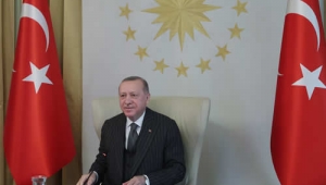 Cumhurbaşkanı Erdoğan, AB Komisyonu Başkanı Ursula von der Leyen ve AB Konseyi Başkanı Charles Michel ile video konferans görüşmesi gerçekleştirdi