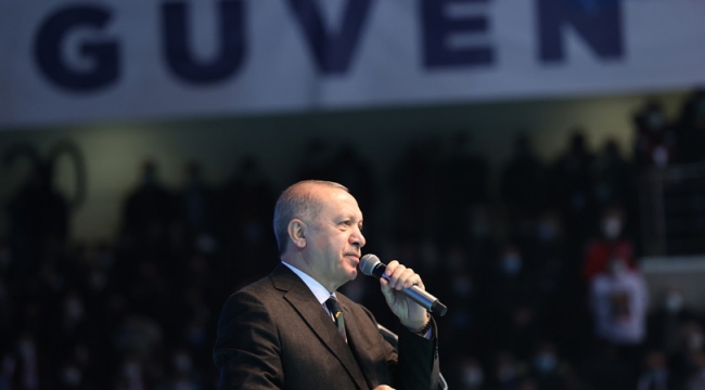 Cumhurbaşkanı Erdoğan, AK Parti 7. Olağan Büyük Kongresi’ne katıldı