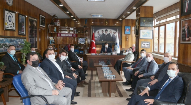 Deva Partisi'nden GMİS'e nezaket ziyareti