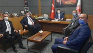 Ertan Kaya'dan, Milletvekili Tunç’a makamında ziyaret