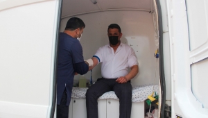 Ferizli Belediyesi personeli sağlık taramasından geçti