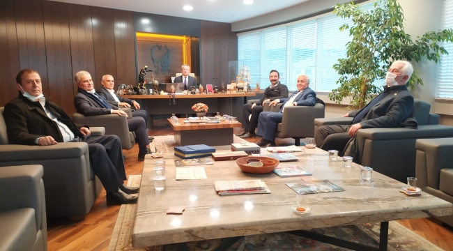 İki başkandan Çaycuma’ya büyük övgü