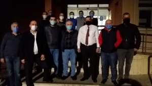 Kaya’dan sondajcılara moral ziyareti 