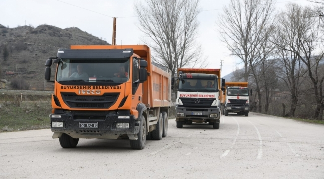 Samsun Büyükşehir, kaliteli yollar için kendisi malzemesini üretiyor