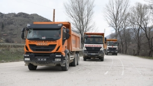Samsun Büyükşehir, kaliteli yollar için kendisi malzemesini üretiyor
