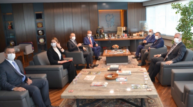 TPAO Genel Müdürü Melih Han Bilgin Kantarcı’yı ziyaret etti