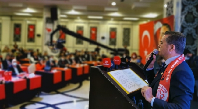 Türkiye Değişim Partisi Lideri Mustafa Sarıgül, Antalyaʼda