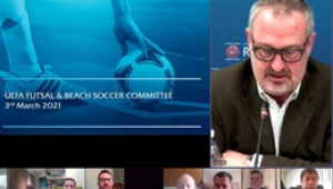  UEFA Futsal ve Plaj Futbolu Komitesi Toplantısı yapıldı 