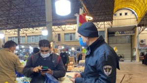 Zabıta ekiplerinden yaka kameralı denetim