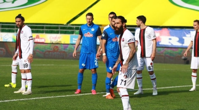 Çaykur Rizespor 0 - 0 Fatih Karagümrük