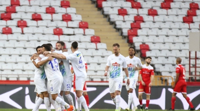 FT Antalyaspor: 2 - Çaykur Rizespor: 3