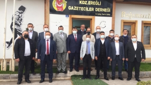 GMİS Yönetimi Kdz. Ereğli’de çeşitli ziyaretlerde bulundu