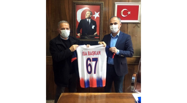 Kandilli Belediyespor yöneticileri GMİS'i ziyaret etti