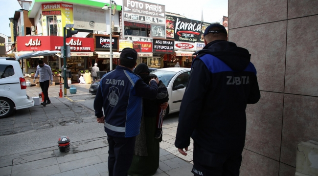 Melikgazi’de dilencilere yönelik denetimler devam ediyor 