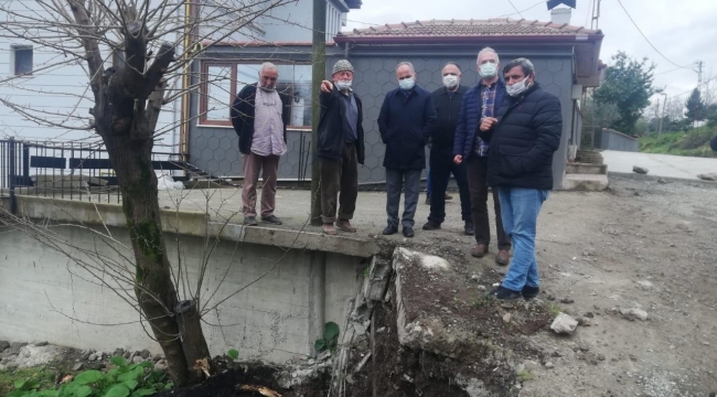 Rahmi Metin,saha çalışmalarını yerinde inceledi