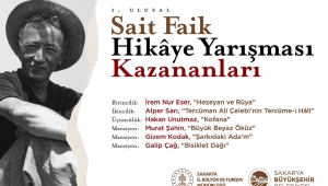 1. Ulusal Sait Faik Abasıyanık Hikâye Yarışmasında sonuçlar açıklandı