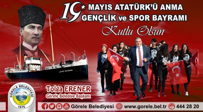 19 MAYIS ATATÜRK'Ü ANMA GENÇLİK VE SPOR BAYRAMI KUTLU OLSUN