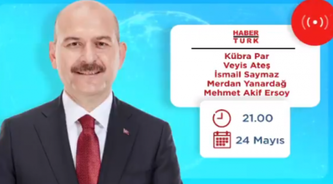 Bakan Soylu Habertürk TV'de Gündeme İlişkin Soruları Yanıtladı