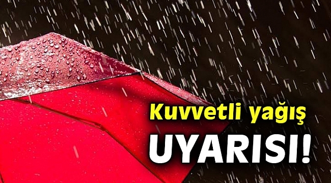 Büyükşehir’den kuvvetli yağış uyarısı